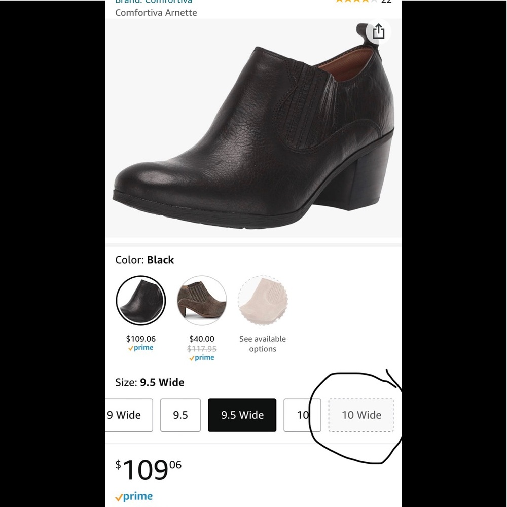 COPY - Arnette Comfortiva Black Shoes 10 Wide